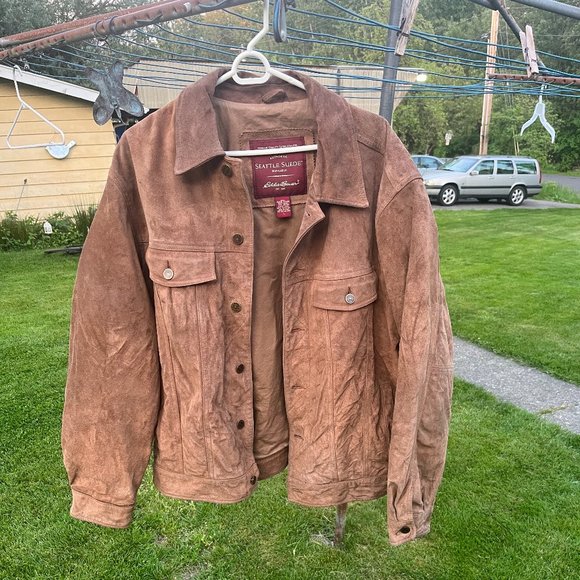 Eddie Bauer Jackets & Coats Eddie Bauer Seattle Suede Jacket Poshmark